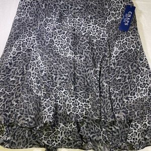 Chaps Ralph Lauren skirt leopard print BNWT